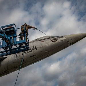 F 104 Starfighter cleaning Peer  12 