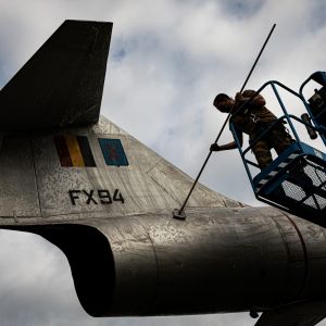 F 104 Starfighter cleaning Peer  20 