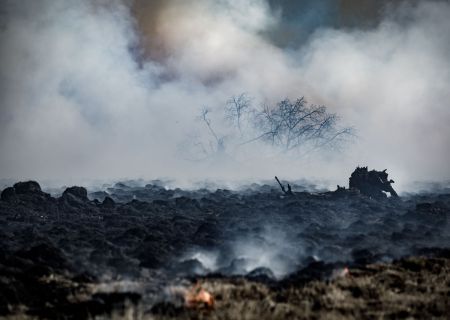 Brandweeroefening Pampa Range